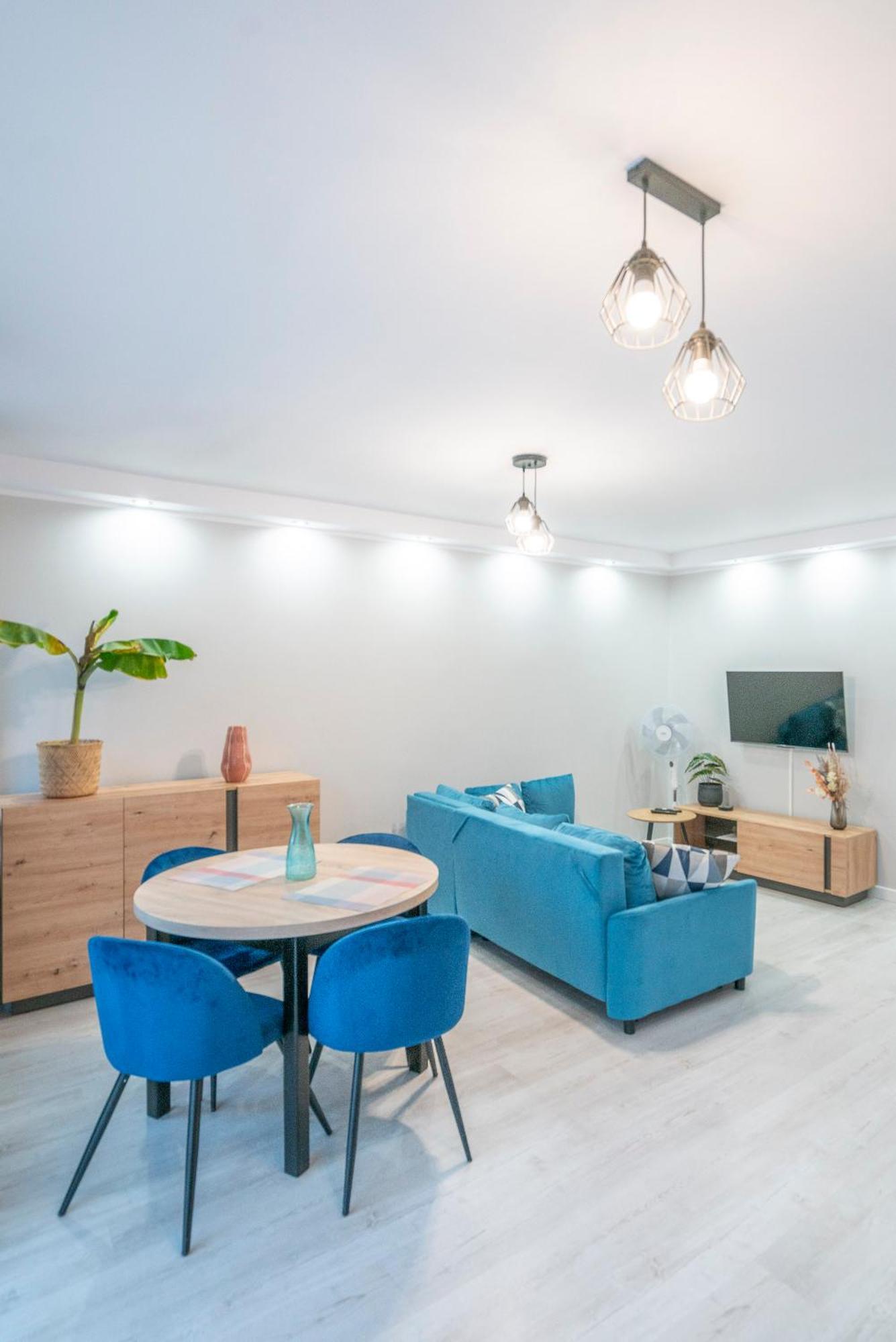Stylowy Apartament Blue Self Check In 24H Wrocław Exteriör bild